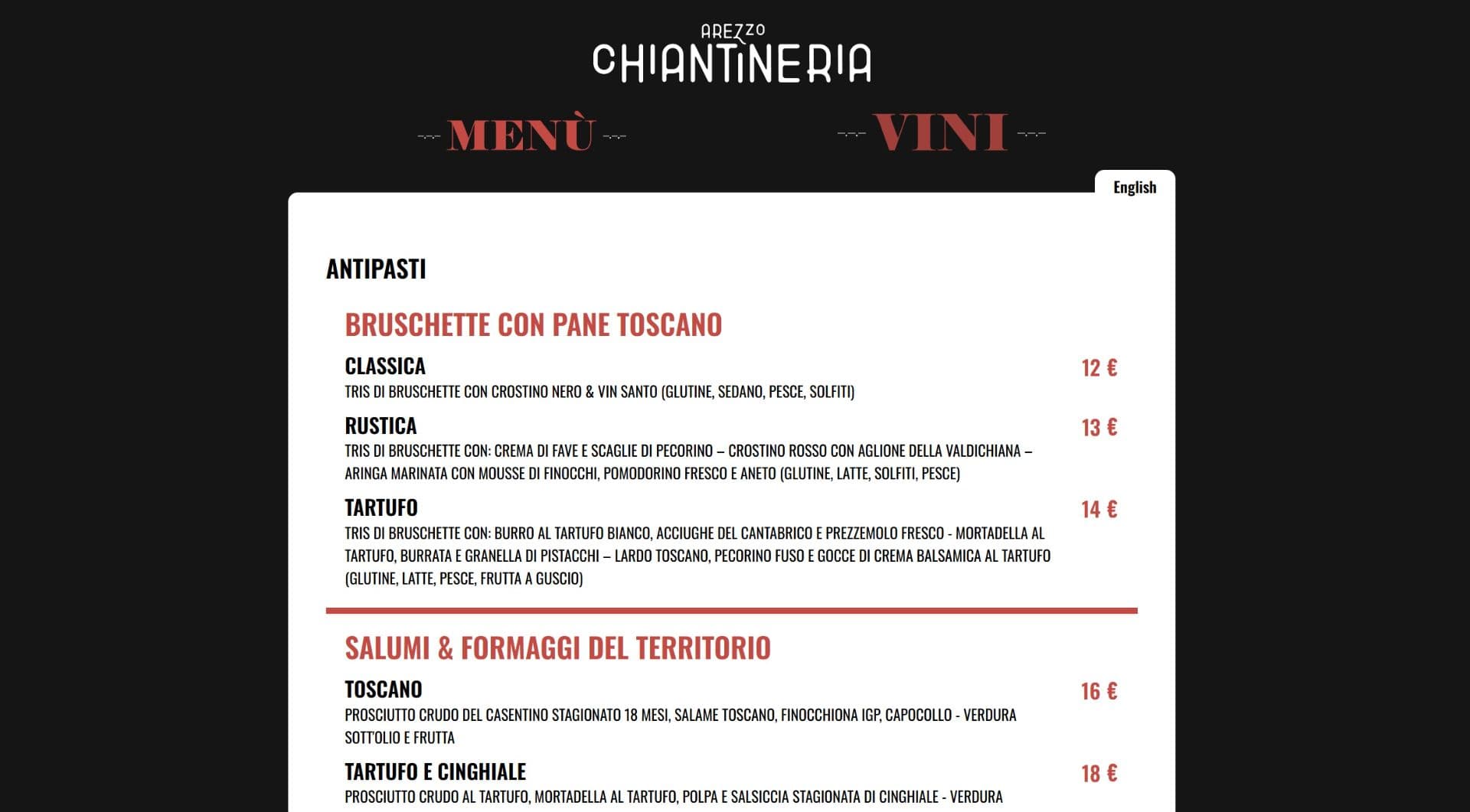 Ristorante Chiantineria